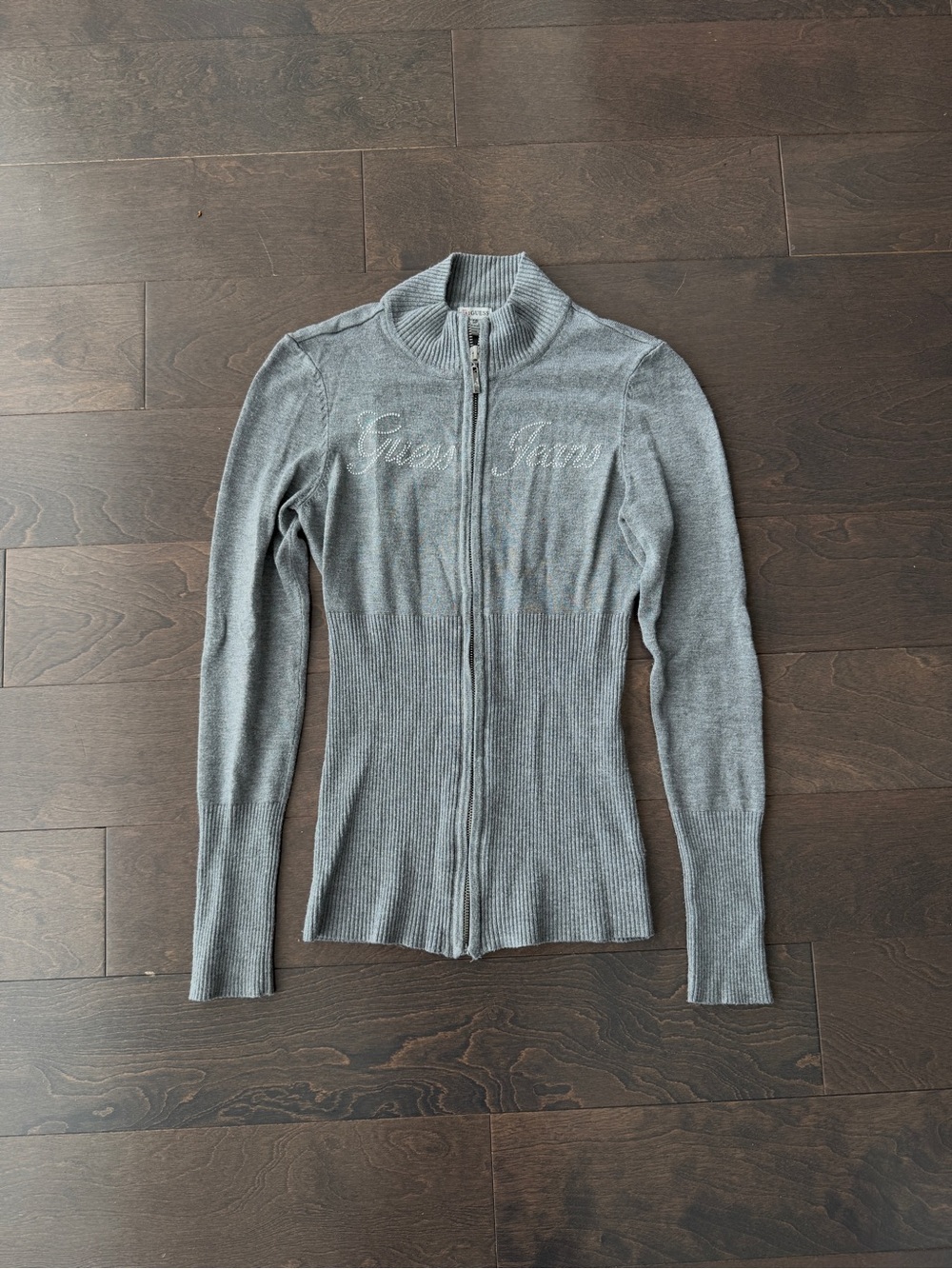Y2k Guess grey knit jumper